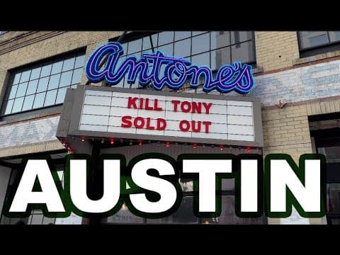 Thumbnail for KILL TONY #487- FIRST AUSTIN SHOW!