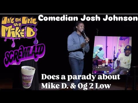 Thumbnail for Comedian Josh Johnson does a 7min skit on WHO SHOT WHO? 💥🔫Og 2 Low & Mike D