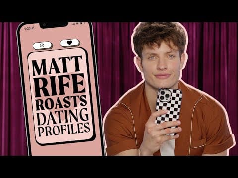 Thumbnail for Matt Rife Hilariously ROASTS Your Dating Profiles