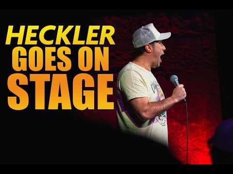 Thumbnail for Heckler Goes on Stage
