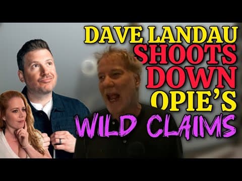 Thumbnail for INSANE! Dave Landau DISMISSES Gregg Opie Hughes Accusations of Anthony Cumia Orders