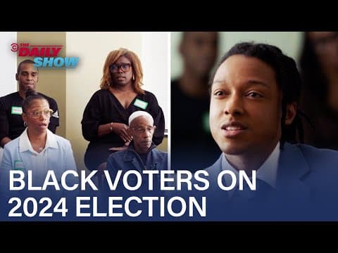 Thumbnail for Josh Johnson Asks Black Voters: "Do We F**k With Trump?"