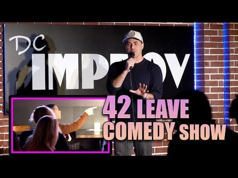 Thumbnail for I had 42 people leave comedy show