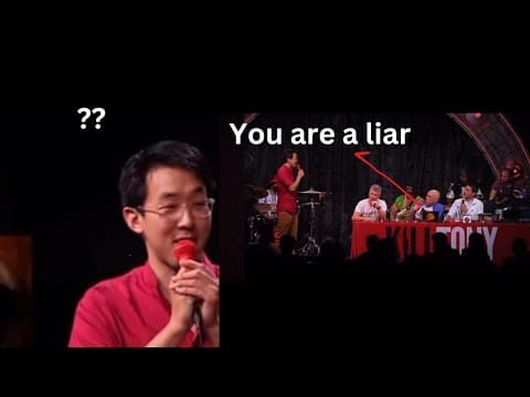 Thumbnail for Joe Rogan lashes out at Hans Kim - kill Tony