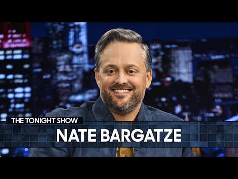 Thumbnail for Nate Bargatze Trapped Jimmy on His Tour Bus, Talks George Washington-Inspired Comedy Special
