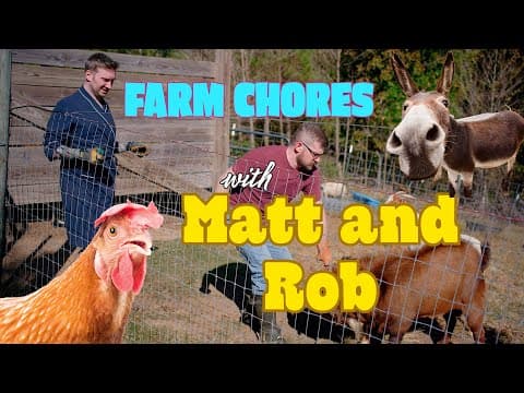 Thumbnail for Farm Chores with Matt: Trimming Goat Hooves with My Husband