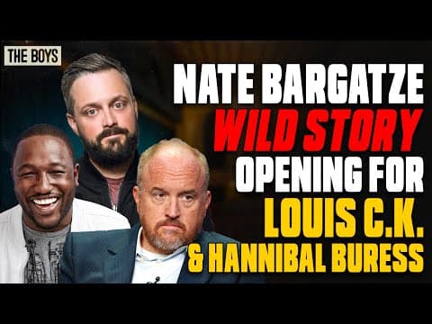 Thumbnail for Nate Bargatze Shares How He And Louis C.K. Had A Little Bit Of Beef Back In The Day