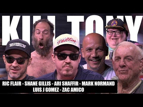 Thumbnail for KT #629 - RIC FLAIR - SHANE GILLIS - ARI SHAFFIR - MARK NORMAND- LUIS J GOMEZ - ZAC AMICO